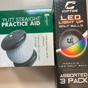 Two new golf fun practice aids-Great stocking stuffers